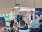 Faustine et Noémie sur un podium très chevignois !